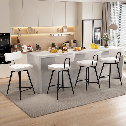 Swivel bar stools set of - set, 4
