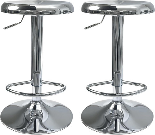 Adjustable bar stools set - adjustable, of