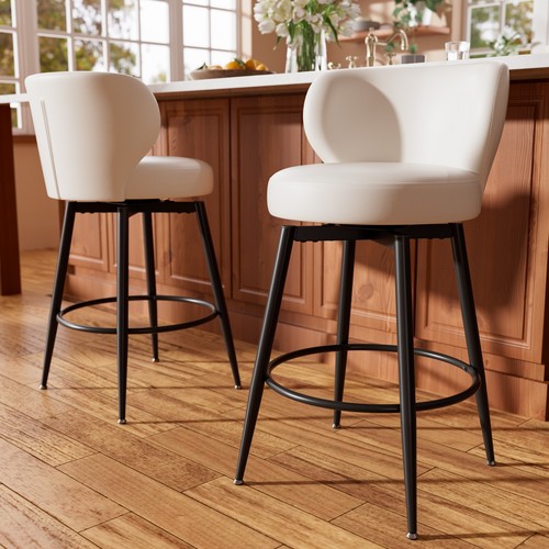Bar stools set 4 - stools, swivel