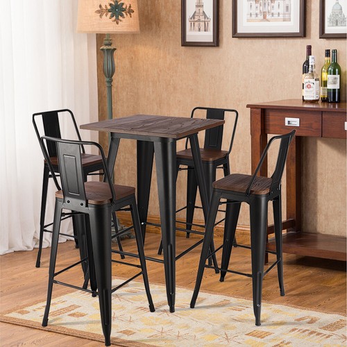 Bar stool high chair table - stool, set