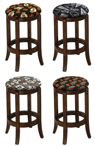 Mlb wood bar stool - stool, or