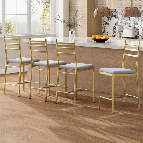 Adjustable padded bar - adjustable, stools