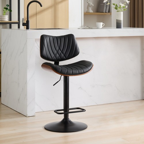 360 swivel walnut bar stools - swivel,