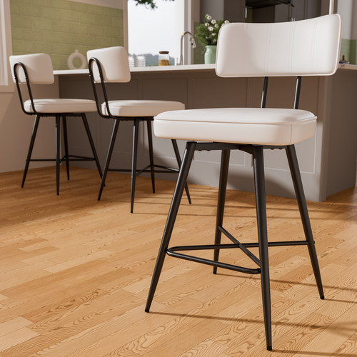 Swivel bar stools set - swivel, 3