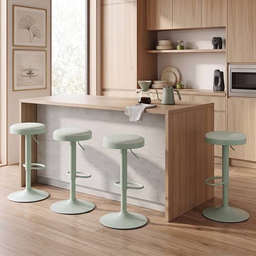Bar stools set kitchen - of, 4,