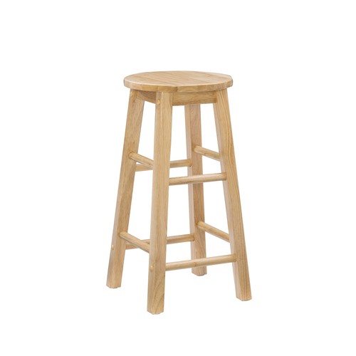 Linon natural barstool with - natural,