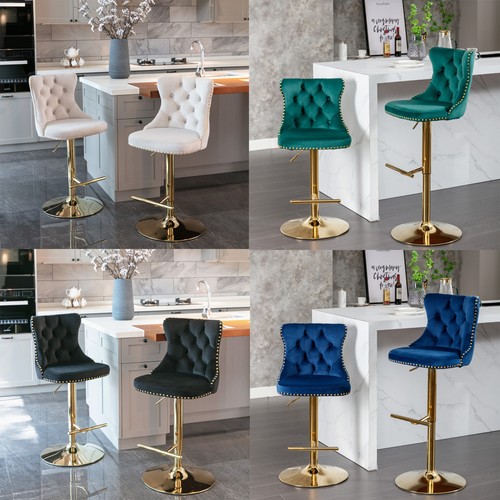Set tufted velvet swivel - tufted,